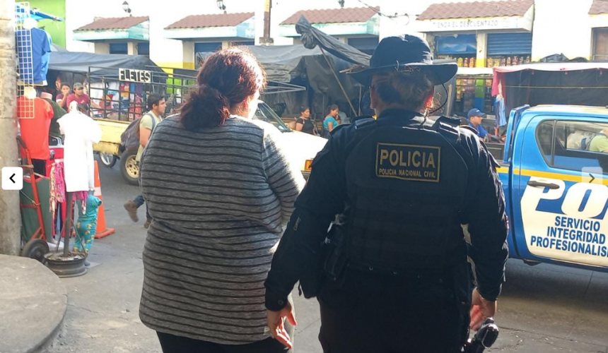 GUATEMALA DETENIDOS EXTORSIONADORES