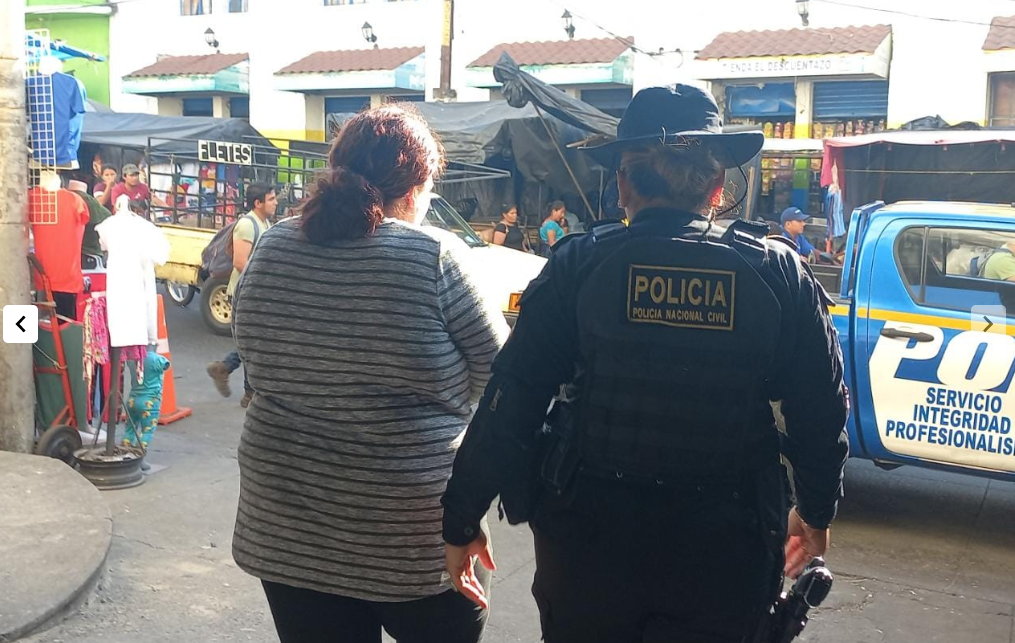 GUATEMALA DETENIDOS EXTORSIONADORES