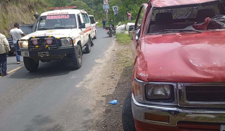 Accidente en Guatemala