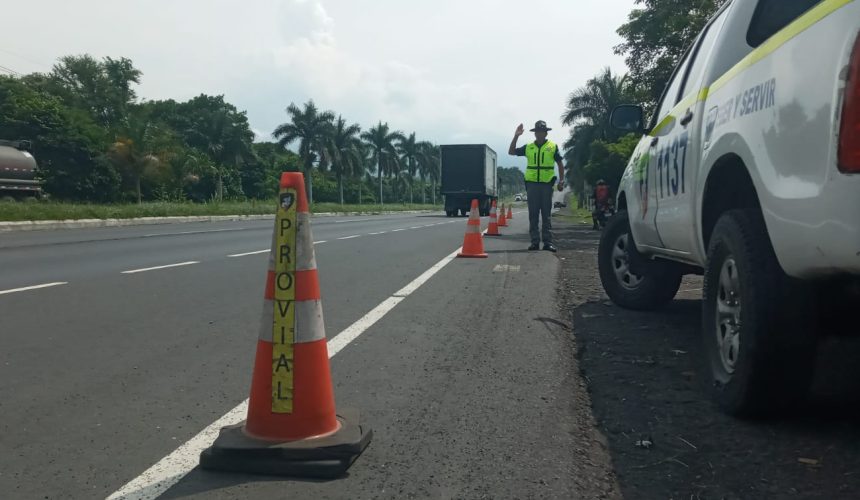 Camión se incendia