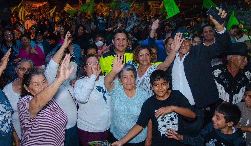 Ricardo Quiñonez cierre de campaña