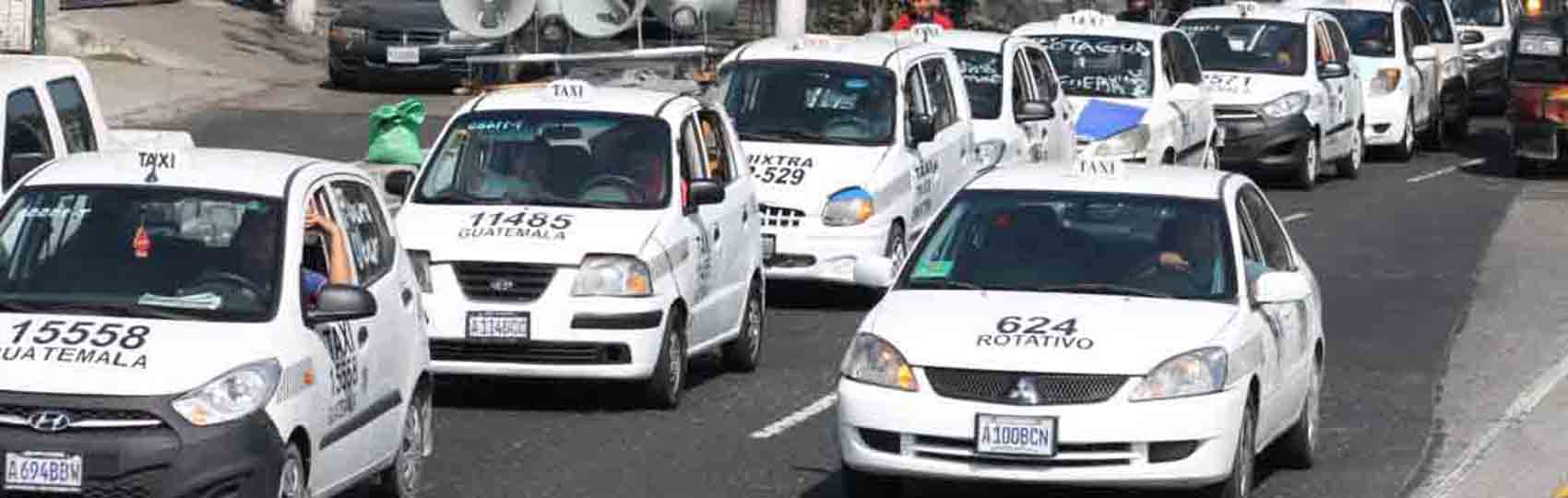 Taxi asaltante Guatemala