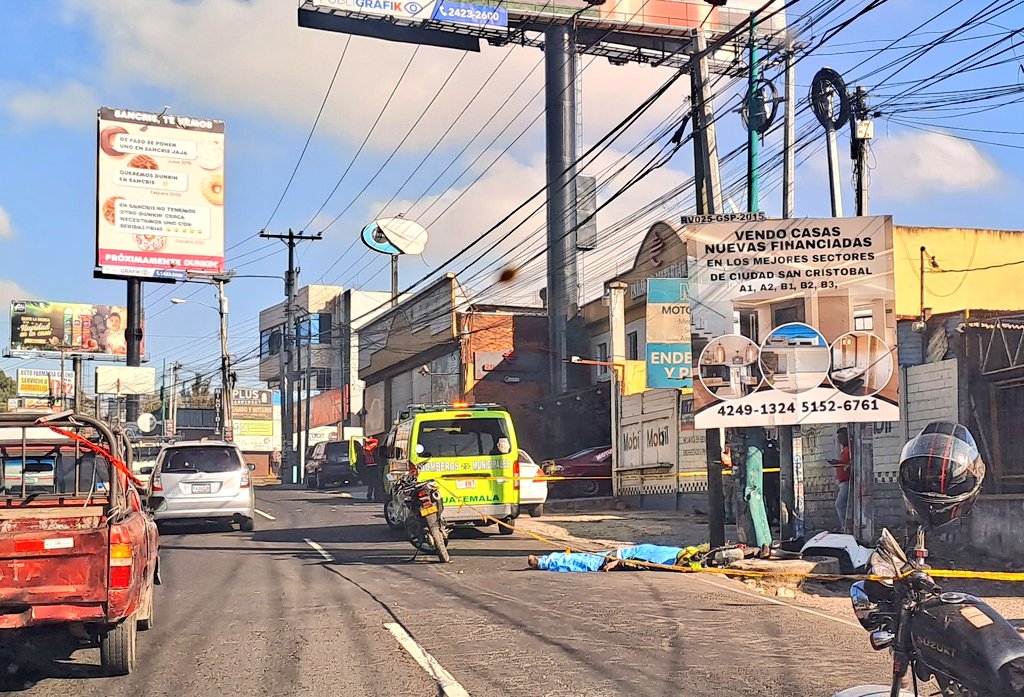 Accidente en Mixco