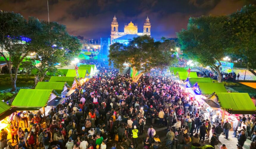 Inicio el Festival Navideño de Ricardo Quiñonez