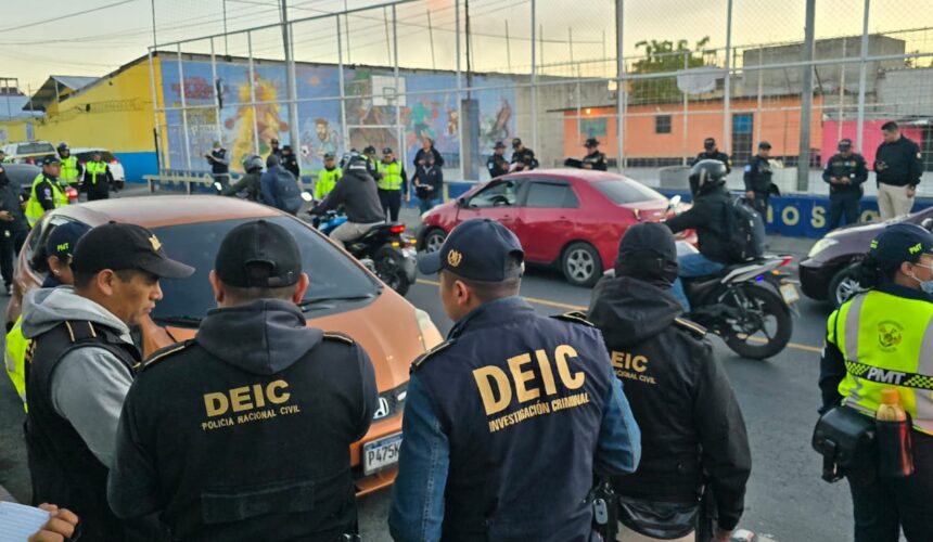 Operativo contra Taxis Piratas Intensifica Control en Guatemala