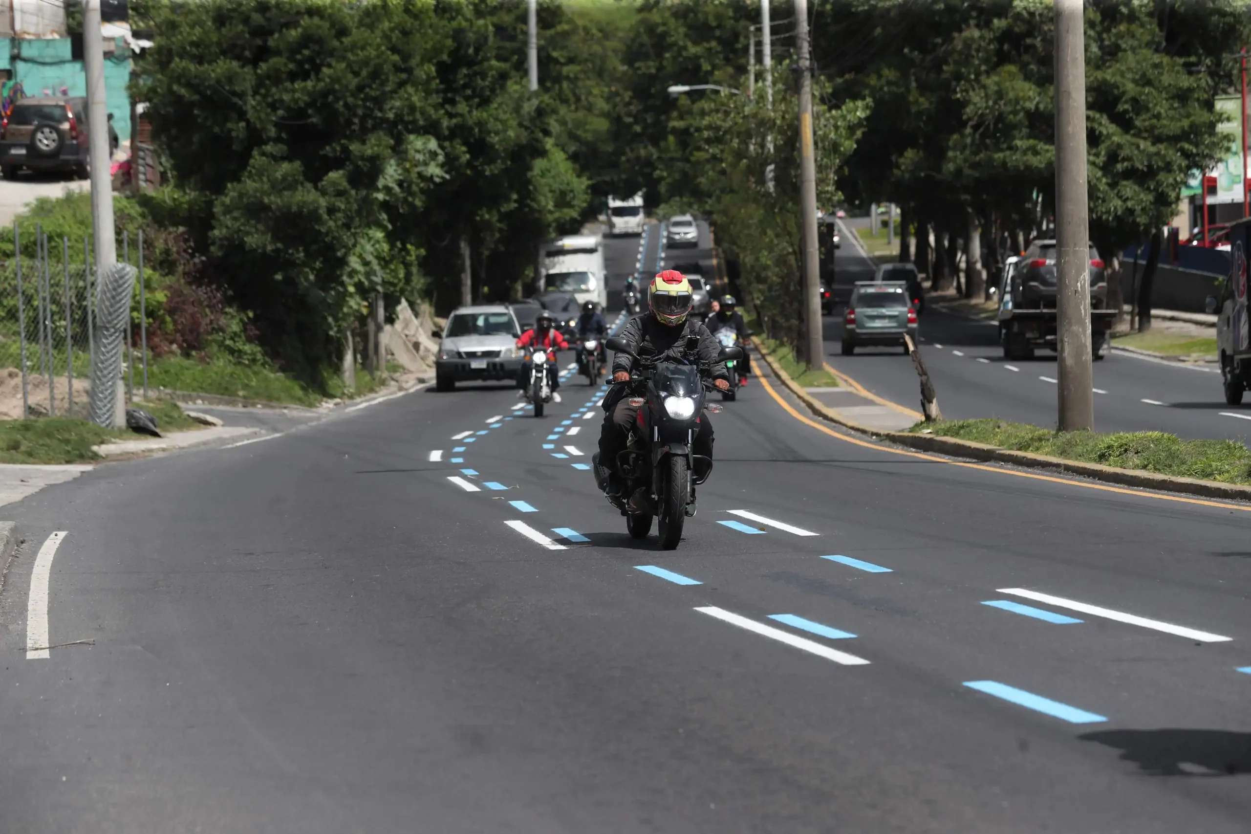 La Motovía busca mejorar la seguridad y agilizar el tráfico en una de las zonas más transitadas de la capital guatemalteca.