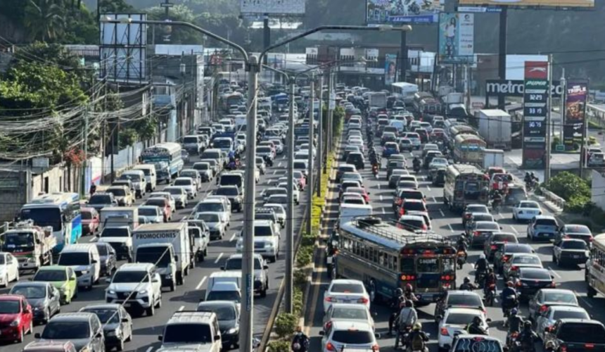 EMETRA advierte sobre las olas de tráfico que afectarán la movilidad en la Ciudad de Guatemala a lo largo de 2025
