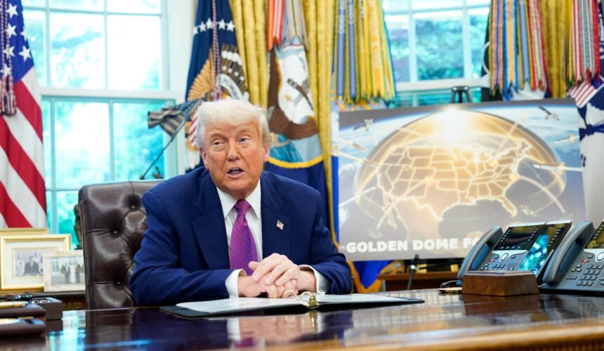 donald trump cúpula dorada.