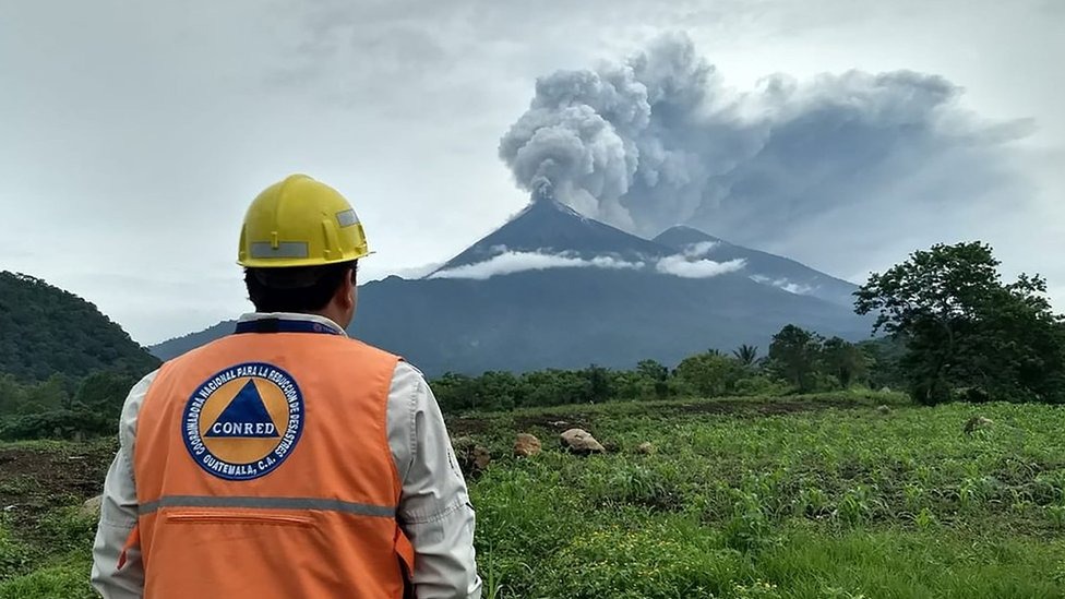 guatemala volcán de fuego