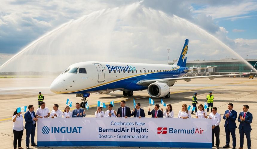 Boston se suma al mapa aéreo de Guatemala