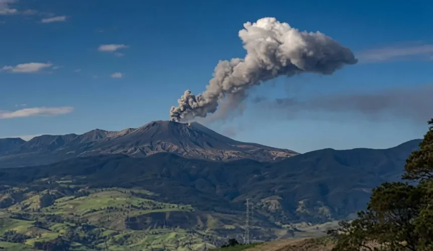 Volcán Puracé mantiene alerta naranja tras el sismo de hoy