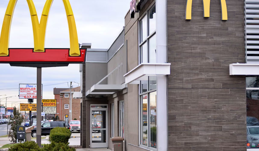 Local de McDonald’s cerrado en Guatemala durante las protestas y bloqueos de carreteras
